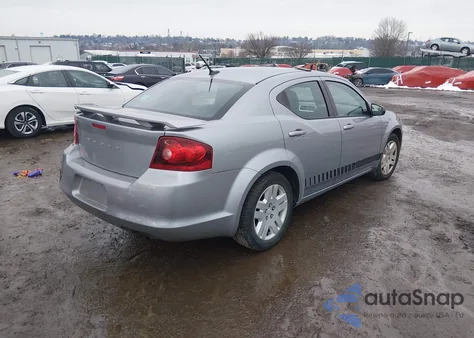 2014 Dodge Avenger Se z USA, uszkodzony, nr VIN 1C3CDZABXEN116147